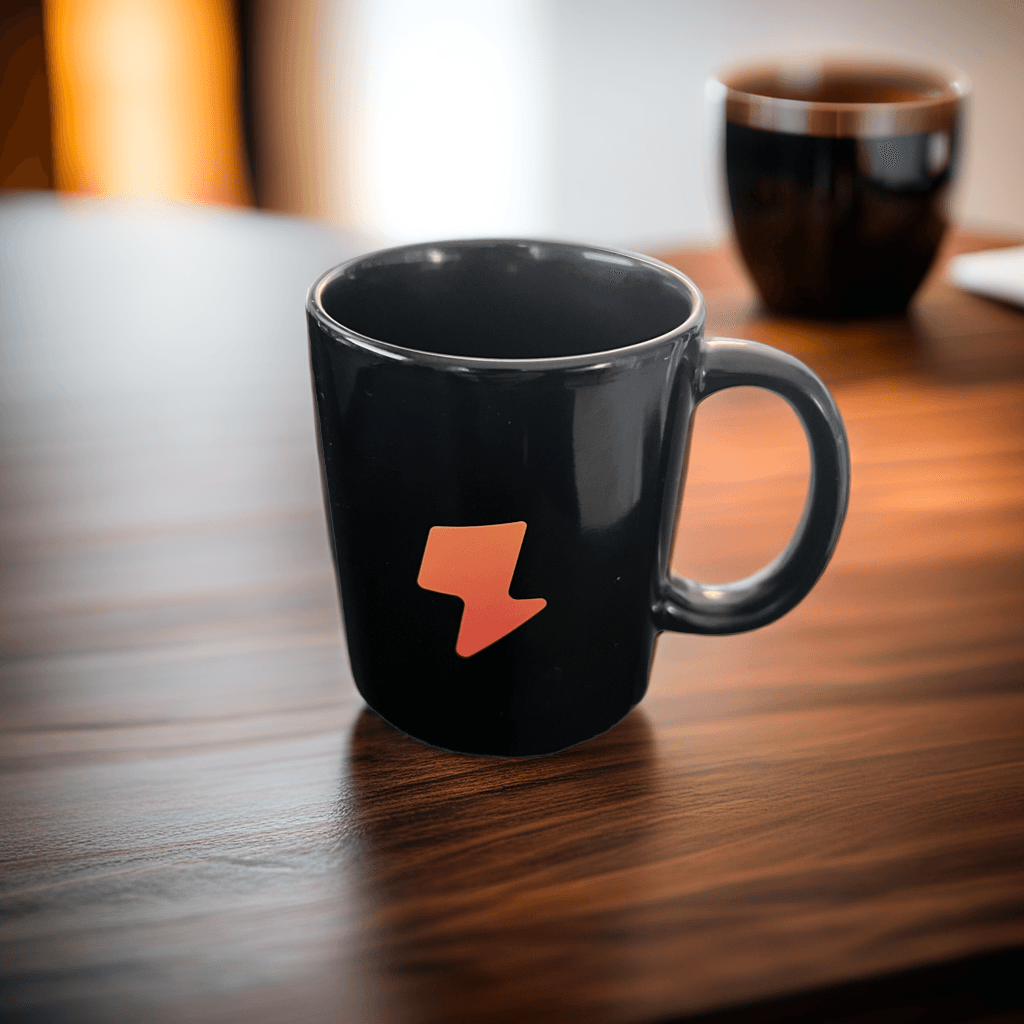 AI-enhanced product photo after processing